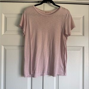 Marine Layer Light Pink Short Sleeve Tee
